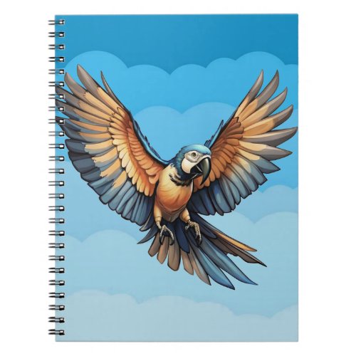 Blue Arara 2 Notebook