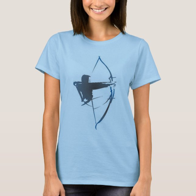 blue arch T-Shirt (Front)