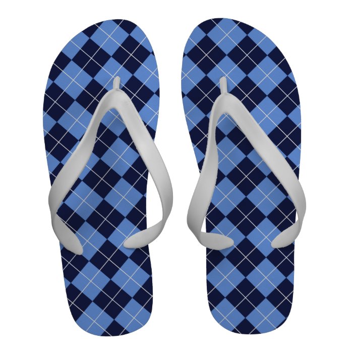 Blue Argyle Sandalei Sandals