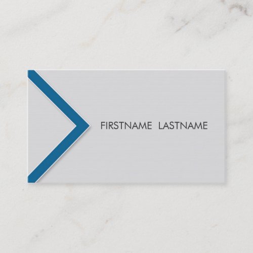 Blue Arrow Personal Networking Business Cards