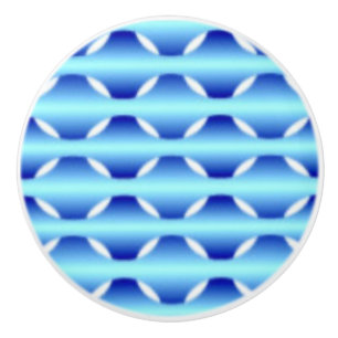 Blue Art Ceramic Pull