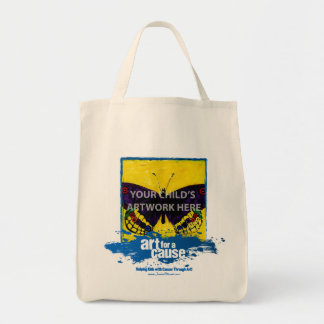 Blue "Art for a Cause" Tote $15.95