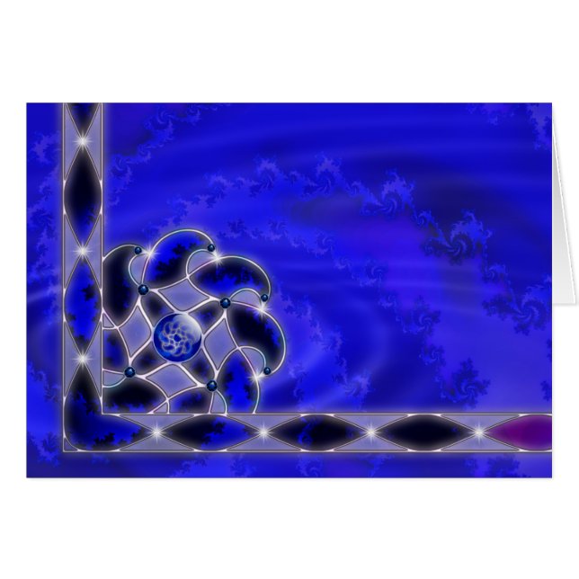 Blue As the Sea Card (Front Horizontal)