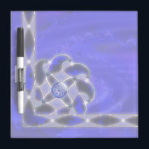 Blue As the Sea Dry Erase Board