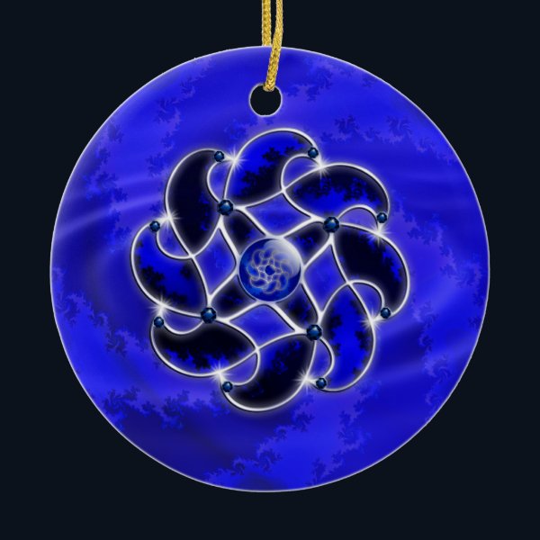 Blue As the Sea Ornament