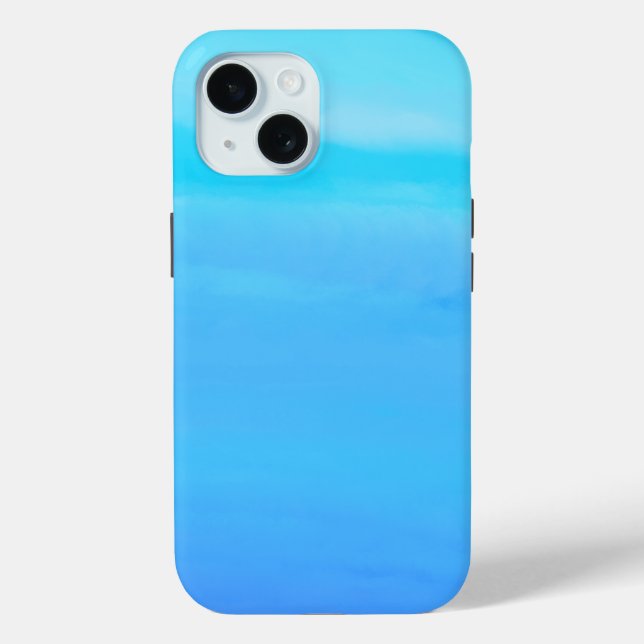 Blue as the Sky Abstract Art  Case-Mate iPhone Case (Back)