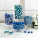Blue Assorted Candy Mini-Buffet Assorted Candy Favors<br><div class="desc">Throw a spectacular party but don't forget to decorate with a fabulous Mini-Candy Buffet candy to match your theme! These yummy Mini-Candy Buffets are perfect for birthday parties, baby showers, anniversaries, and all kinds of fun events. They feature Sugar Sanded Gummy Bears, Dum Dums, Gumballs, and Frooties, in variety of...</div>