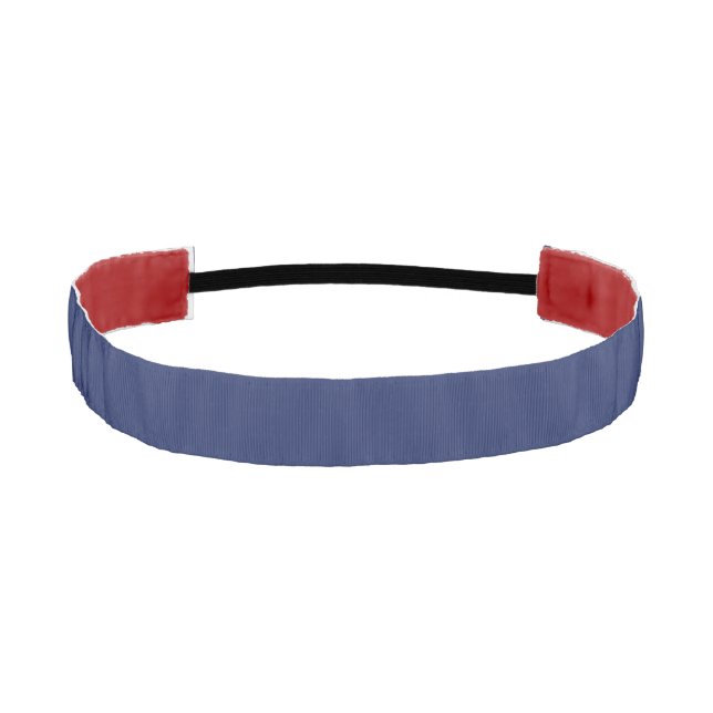 Blue Athletic Headband (Front)