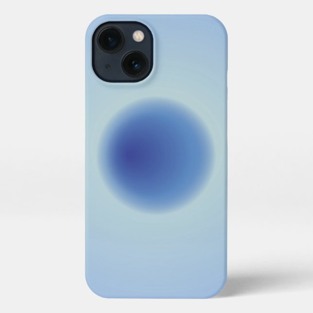 Blue Aura phone case (Back)