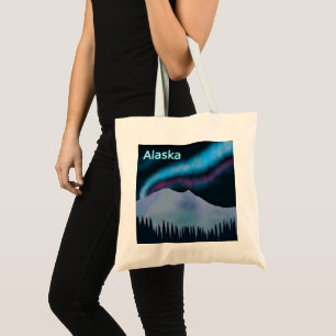 Blue Aurora Tote Bag