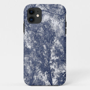 Blue Autumn iPhone Case