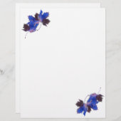 Blue Autumn Leaves (Front/Back)