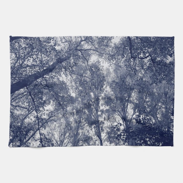 Blue Autumn Towel (Horizontal)