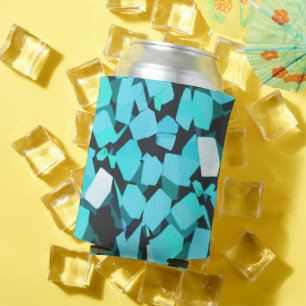 Blue Avalanche can cooler