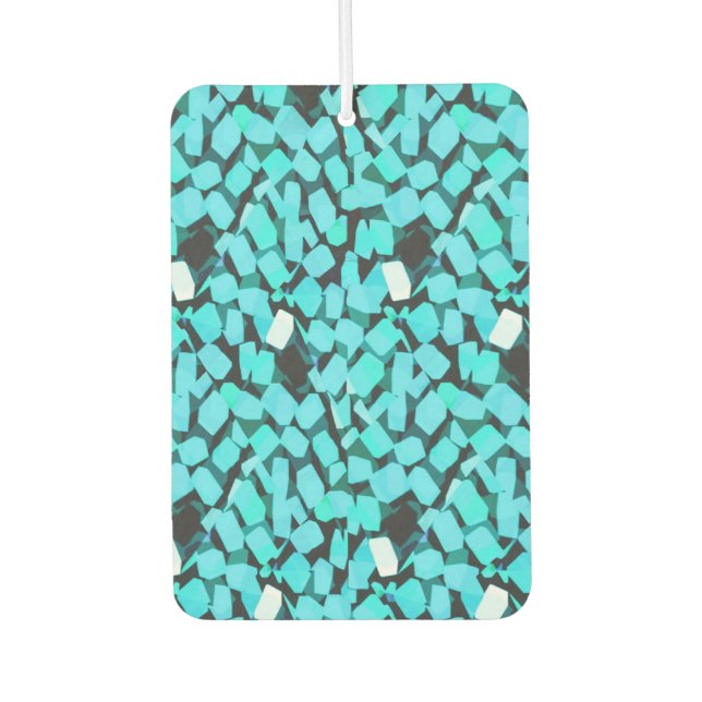 Blue Avalanche car air freshener (Front)