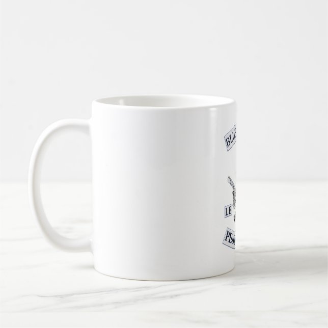 Blue Avengers MC Mug (Left)