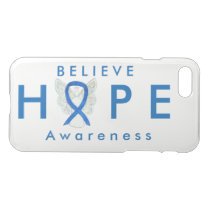 Blue Awareness Ribbon Angel iPhone 7 Hope Case