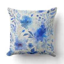 Blue Azure Botanical Elegance