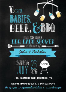 Cookout Baby Shower Invitations Zazzle