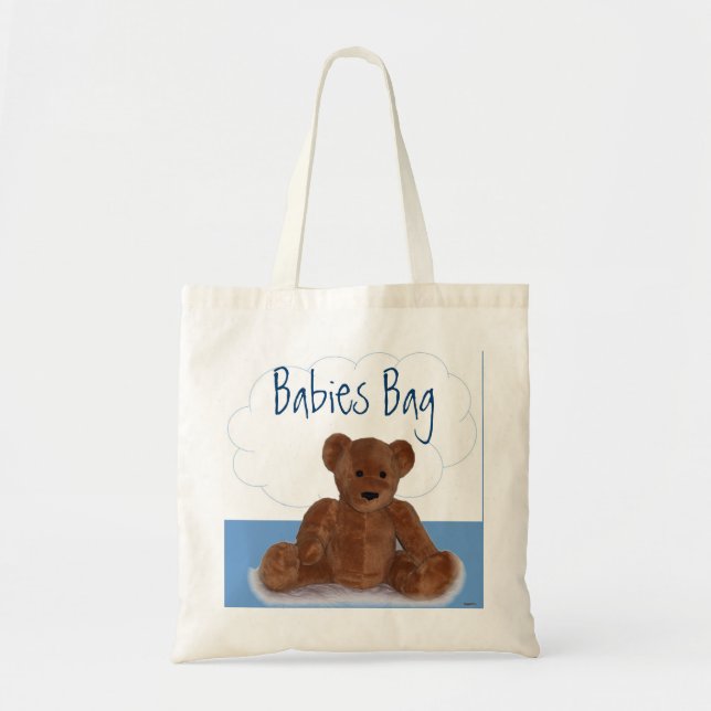 Blue Babies Diaper Bag (Front)