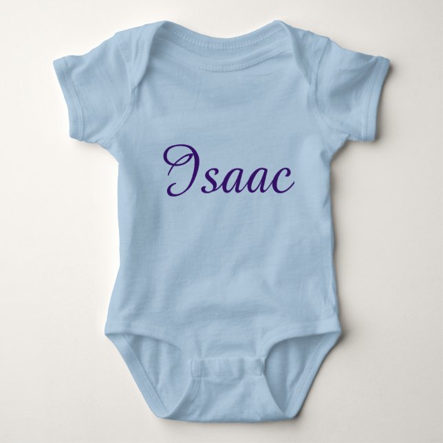Blue Baby Bodysuit T-shirt  (Front)