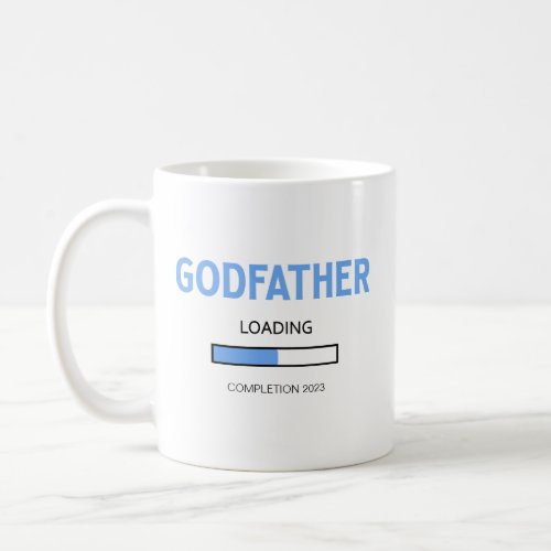 Blue Baby Boy Loading In 2023 Godfather Proposal Coffee Mug