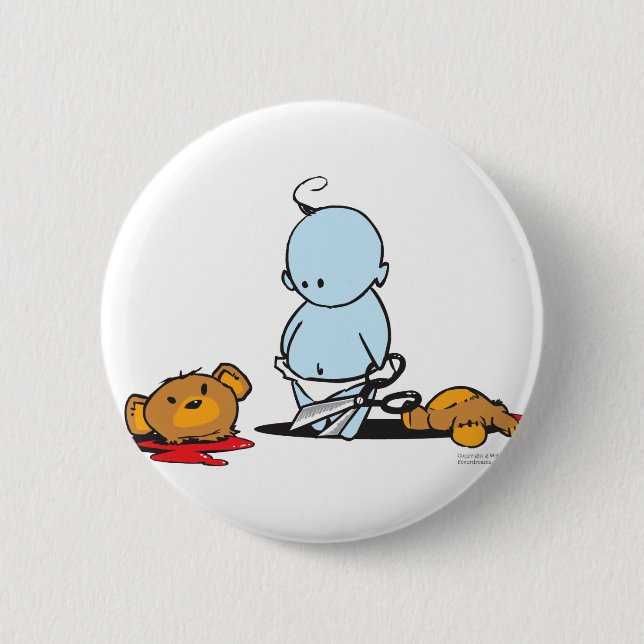 Blue Baby Button (Front)