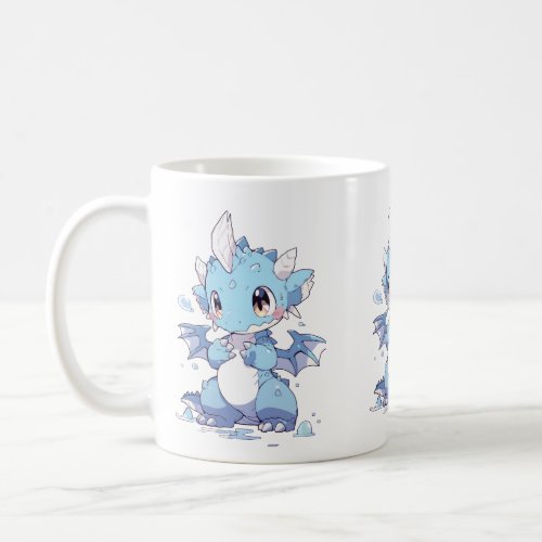 Blue Baby Dragon Coffee Mug