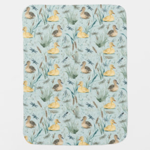Blue Baby Duck Collection Blanket