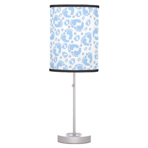 Blue Baby Feet Boy Lamp Shade