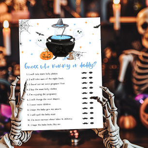 Blue Baby is Brewing Guess who Mommy or Daddy Game