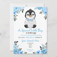 Penguin baby shower shops ideas