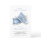 Blue Baby Shoes It's a Boy Baby Shower Invitation