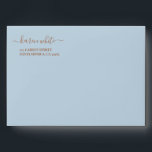 Blue Baby Shower Boy Envelope<br><div class="desc">Blue Baby Shower Boy envelope</div>