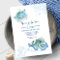 Blue Baby Shower Invitations | Under The Sea