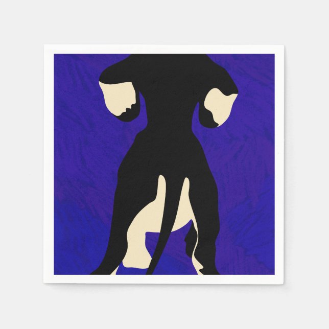 Blue Backdrop Napkins (Front)