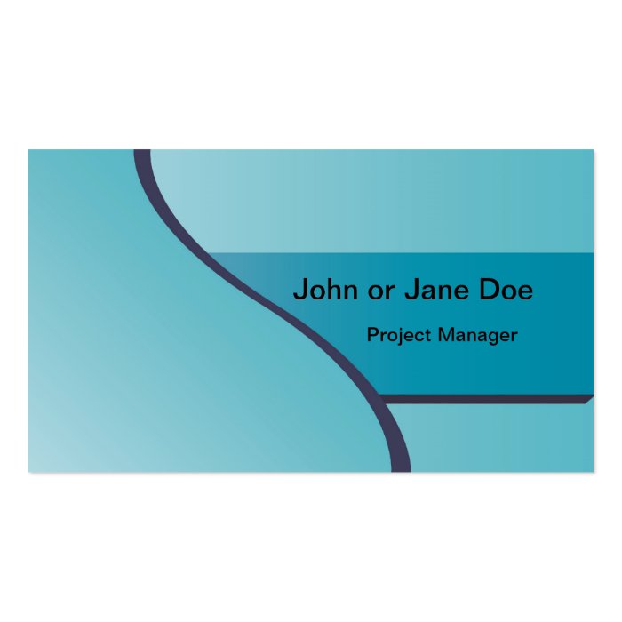 blue background 4 business card