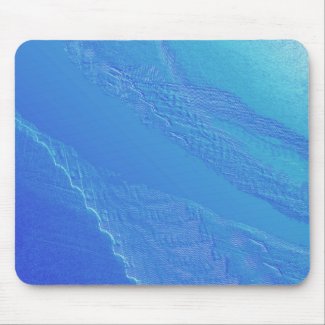 Blue Background Mouse Pad