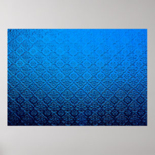 blue background poster