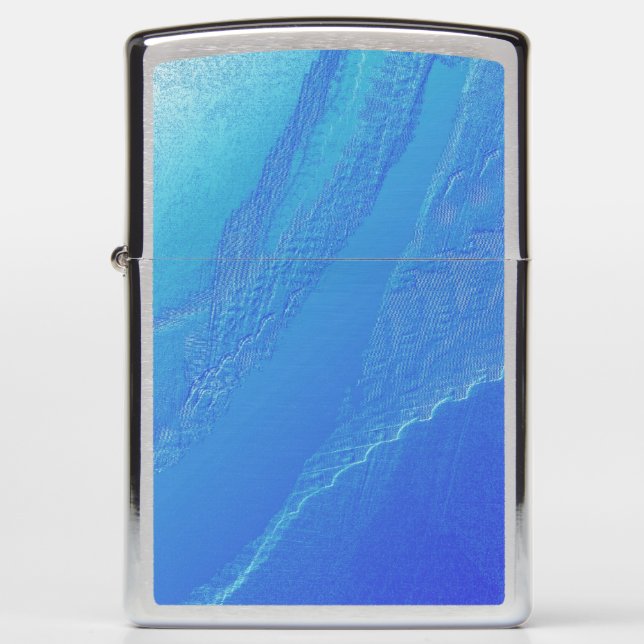 Blue Background... Zippo Lighter (Front)