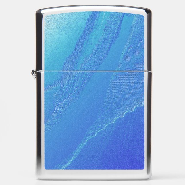 Blue Background... Zippo Lighter (Front)