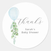 Baby shower candle stickers