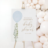 Eucalyptus Baby Shower Welcome Sign - Words And Confetti – WORDS & CONFETTI