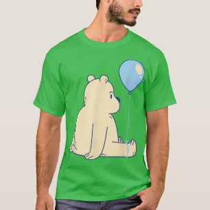 Blue Balloon Ice Bear  T-Shirt