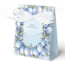 Blue Balloons Favor Box