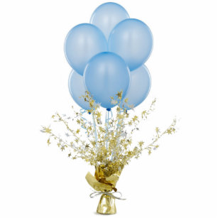 Blue Balloons Sculpture