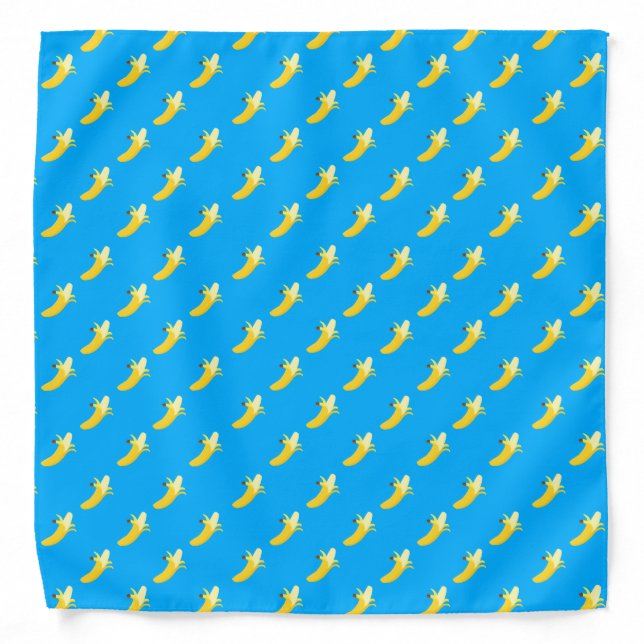 Blue Banana Bandana (Front)
