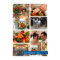 Blue band 6 multi photo collage memories keepsake