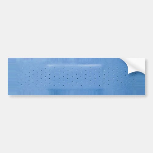 Blue Band_Aid Bumper Sticker
