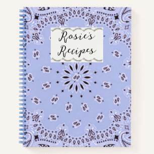 Blue Bandana Recipe Book